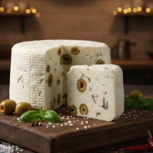 PECORINO con Olive Verdi